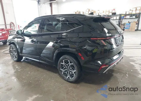 2024 Hyundai Tucson Hybrid N Line из США, поврежденный, VIN KM8JFCD10RU167855